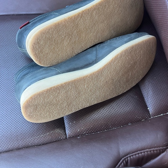 Clarks Stinson Hi Navy Blue Leather 26130808 wallabies men 9.5 - Picture 6 of 6